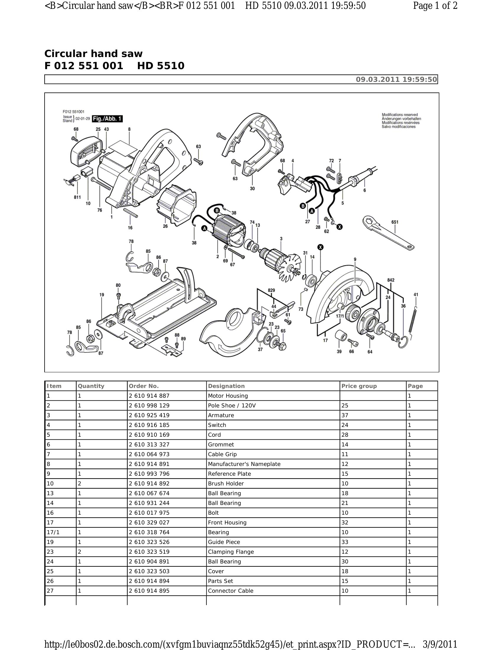 Parts for HD5510 | Powerhouse Distributing