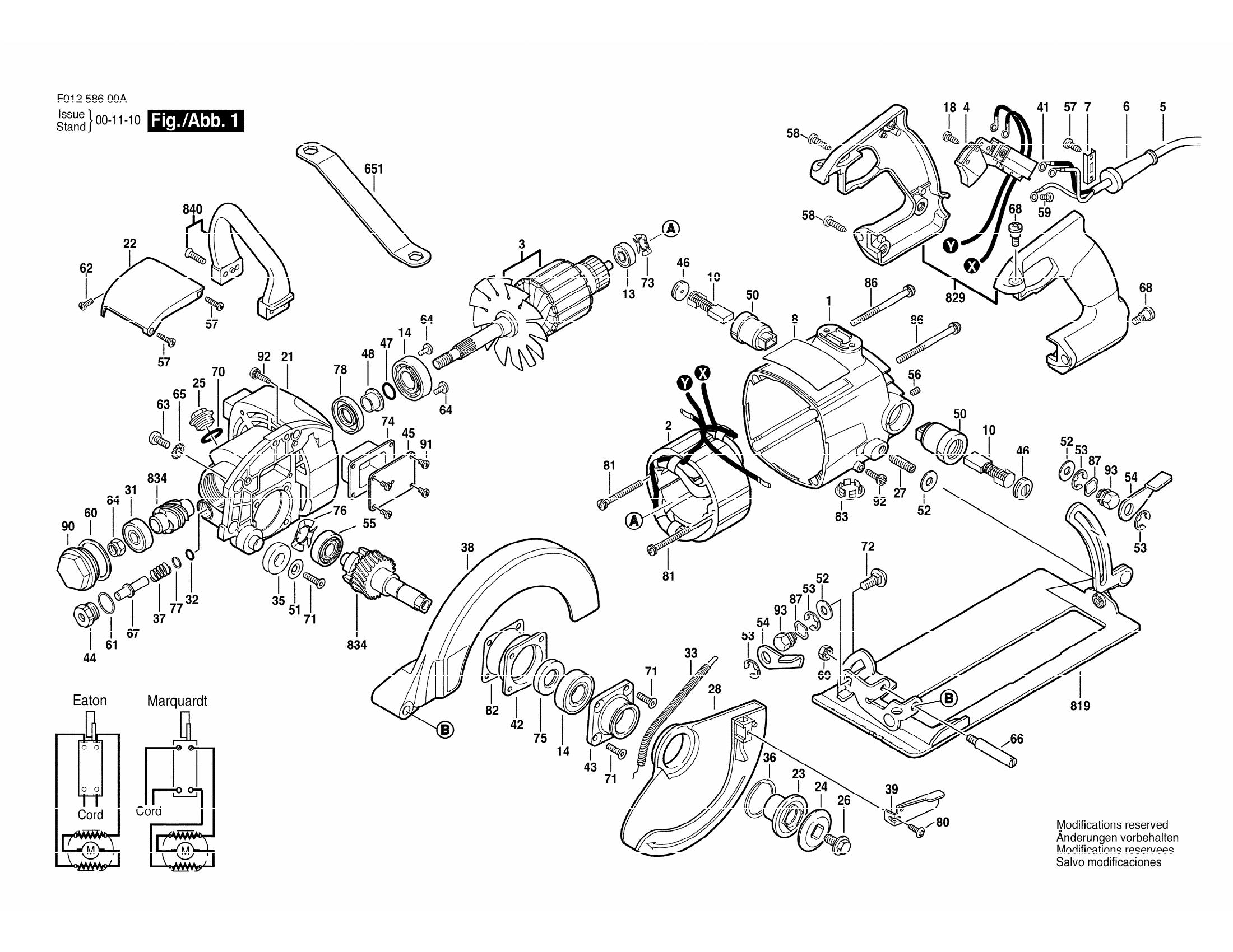 Parts for HD5860 (F01258600A 